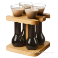Mini Quarter Yard 4 Kwak glass Beer Glasses